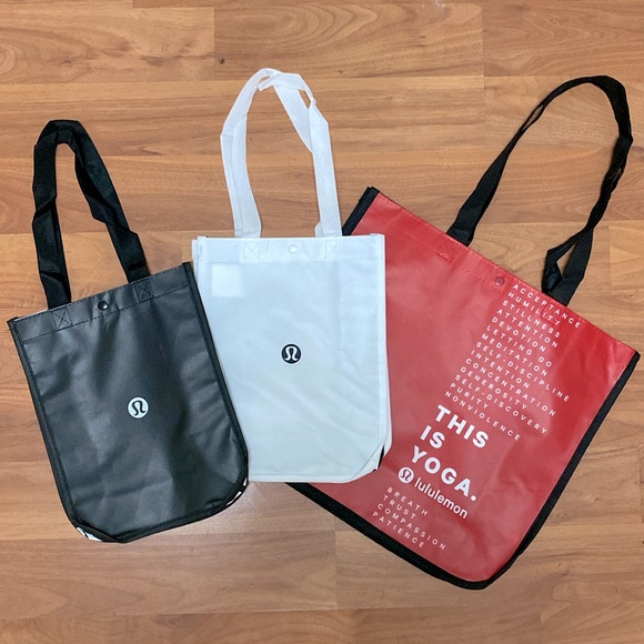 ❤️ Three brand new large lululemon tote bags - Picture 1 of 4